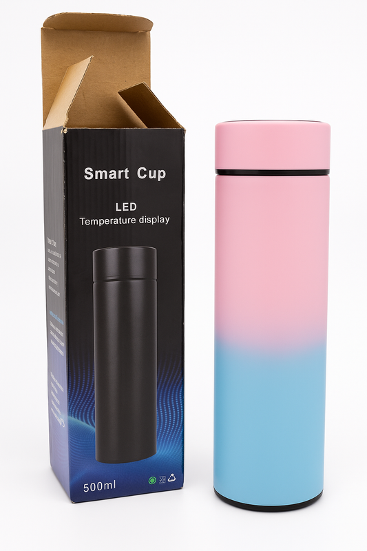 Gourde Isotherme Intelligente – Affichage LED Température – 500ml